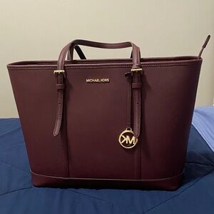 Michael Kors Deep Burgundy Tote
